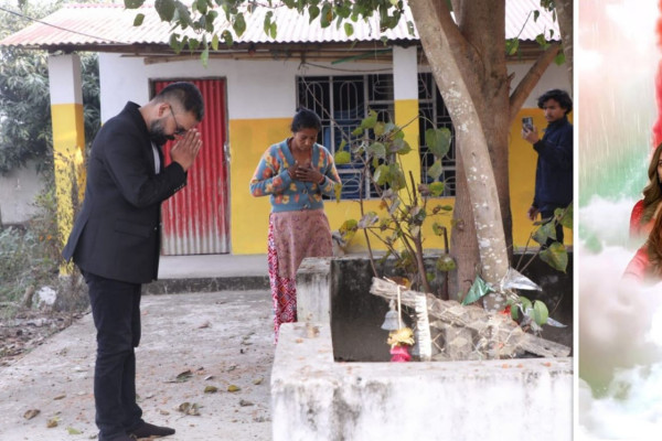 बालेन्द्रको युट्युबमा ‘झरीपछिको इन्द्रेणी’